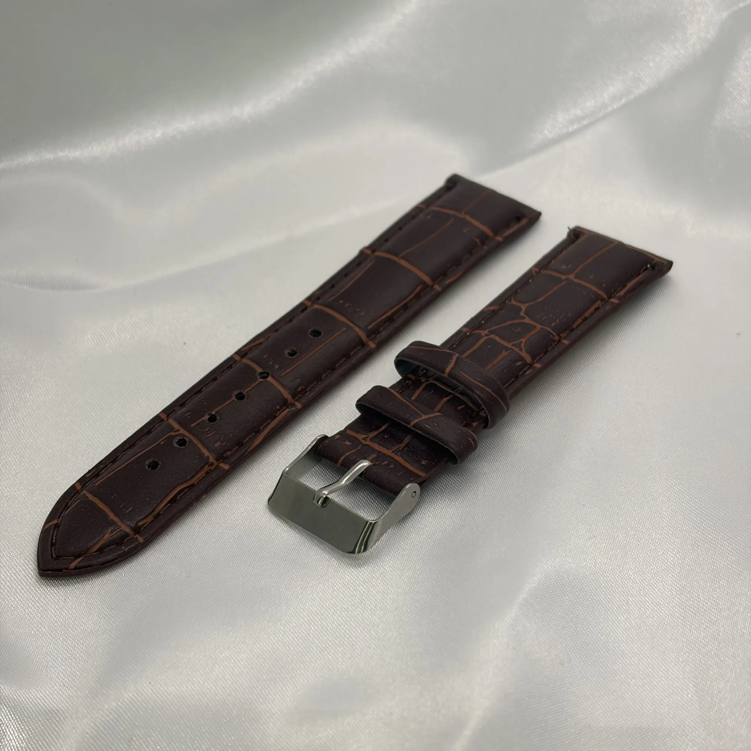 20 mm barna óraszíj